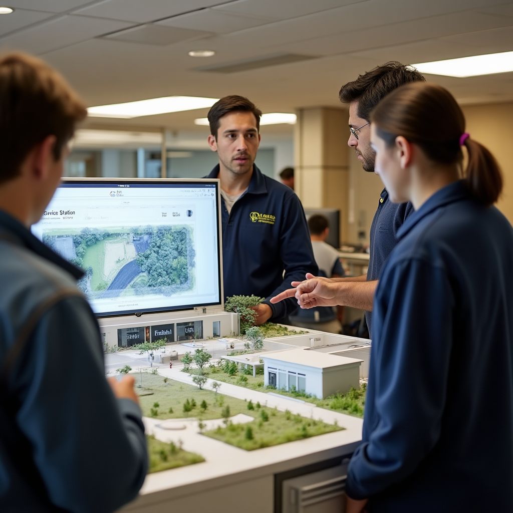 Gestión de estaciones de servicio